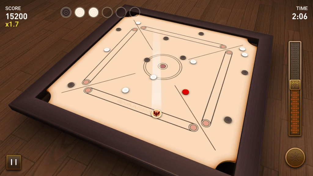 Carrom for iOS and Android