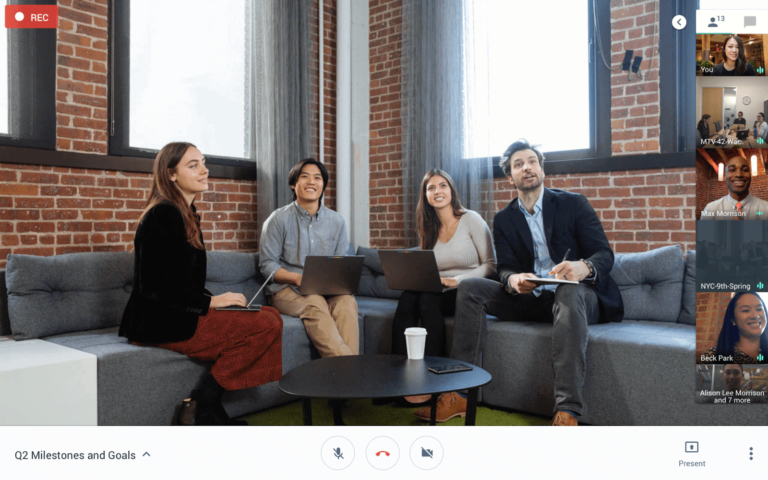 Google Hangouts Meeting