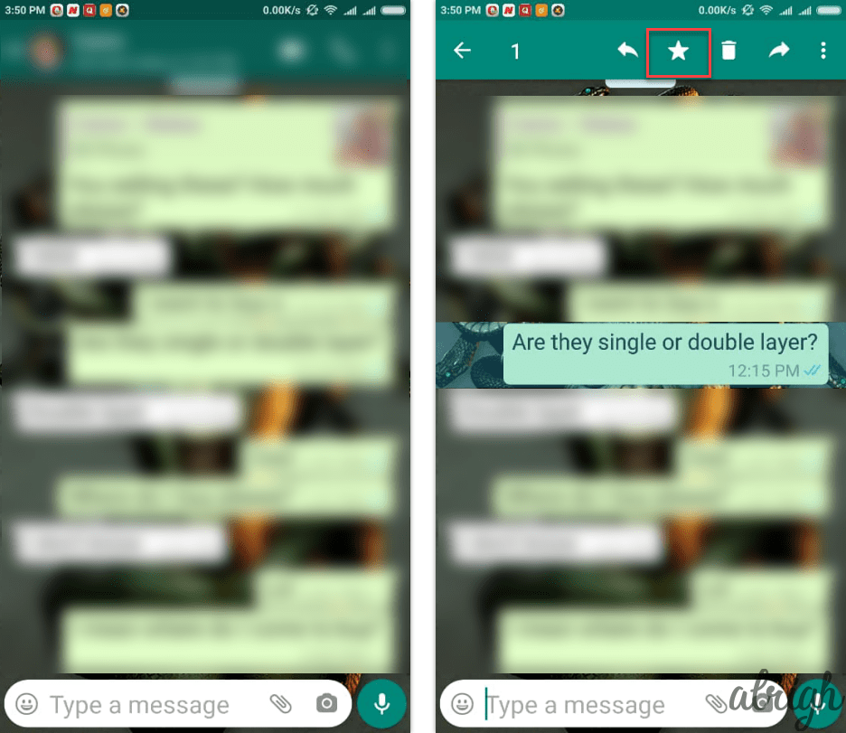 How to Bookmark a WhatsApp Message