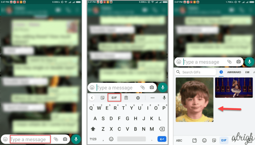 How to Send a GIF in WhatsApp