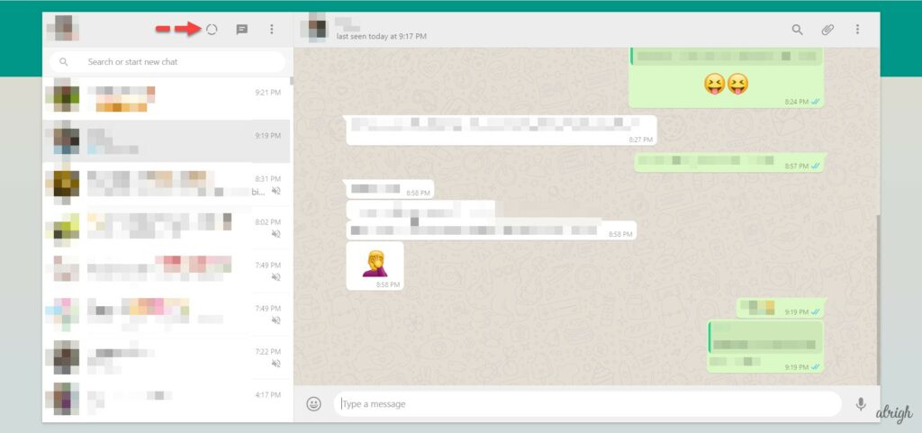 How to See status on WhatsApp Web