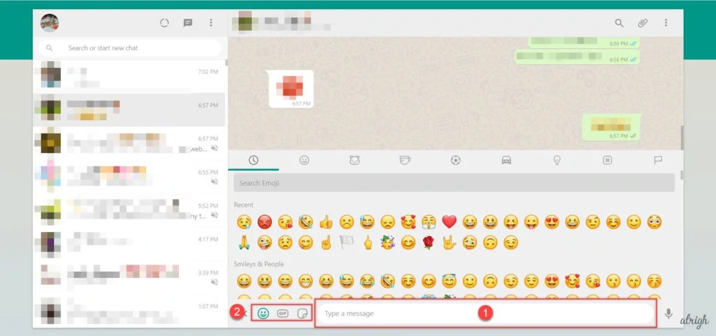 How to Send a Message on WhatsApp Web