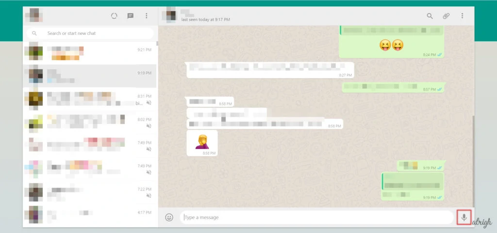 How to send voice messages on WhatsApp Web