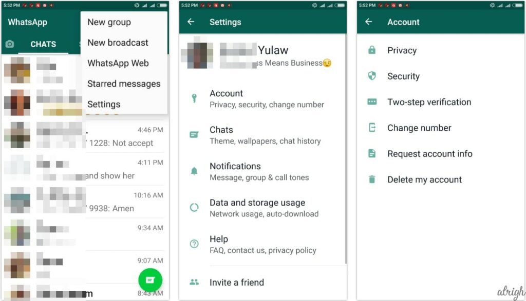 Hide Whatsapp last seen on android