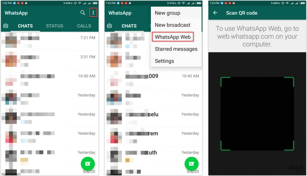 How to Use WhatsApp Web with Android Device