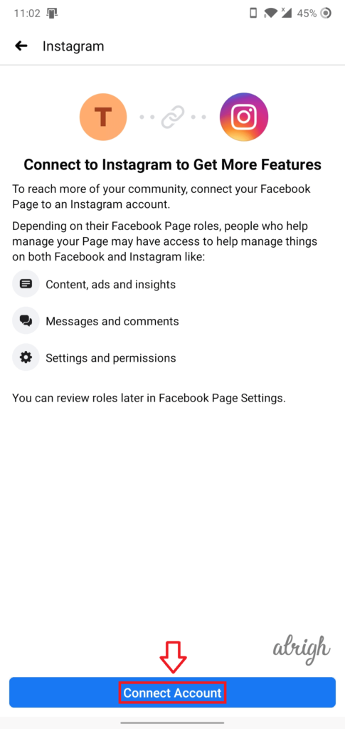 How Do I Link Instagram & Facebook For Facebook Mobile 5