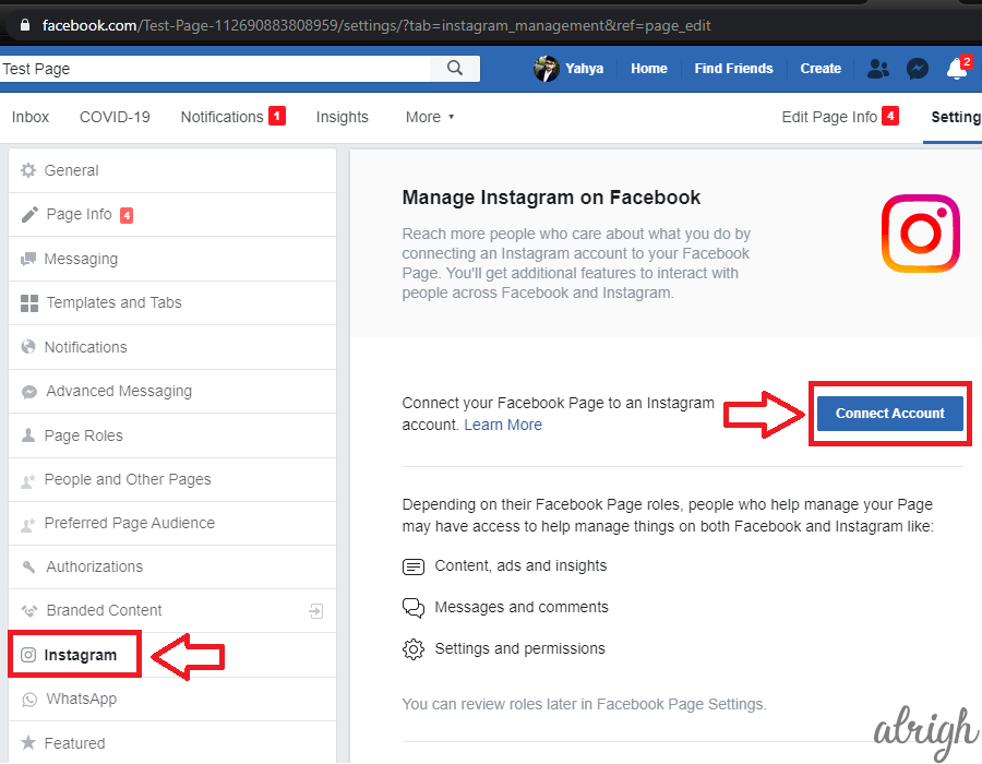 How Do I Link Instagram & Facebook For Facebook web 2