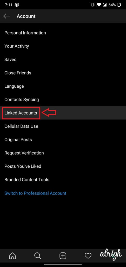 How Do I Link My Instagram Account to My Facebook Account 4