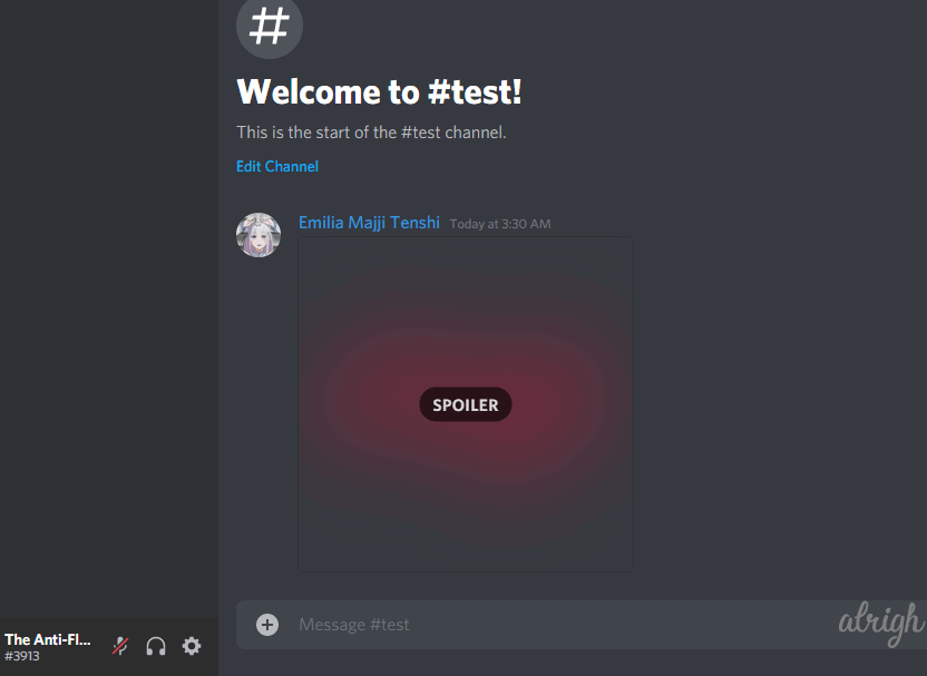 Discord spoiler tag for images and videos