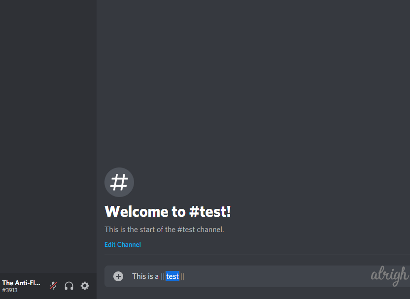 Highlight the text on discord to mark it as a spoiler 3
