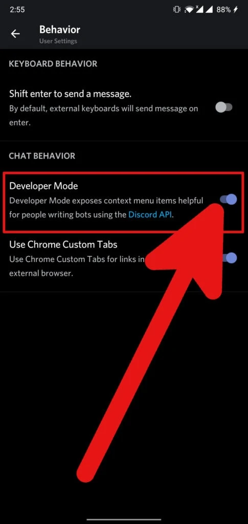 Enable Developer Mode on Android 3