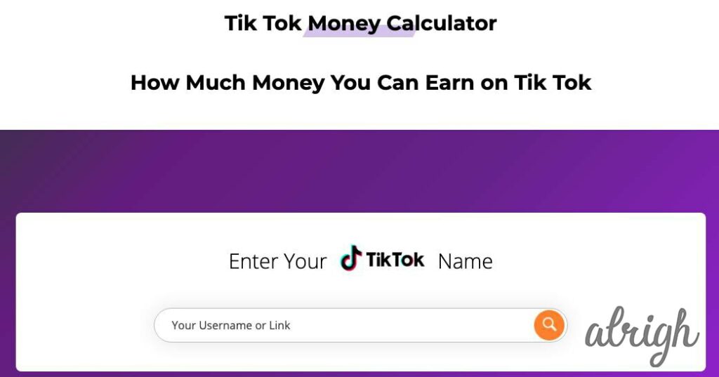 TikTok Influencer Earnings Calculator
