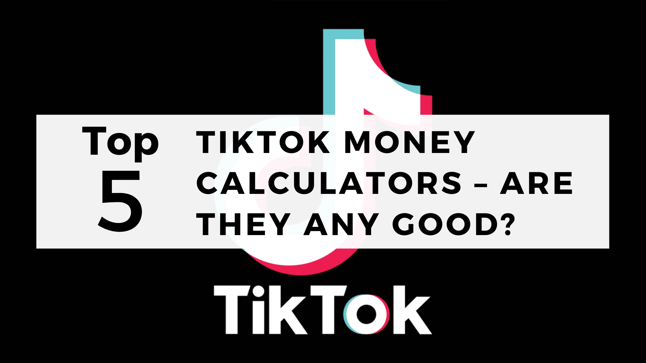 TikTok Money Calculators Compared