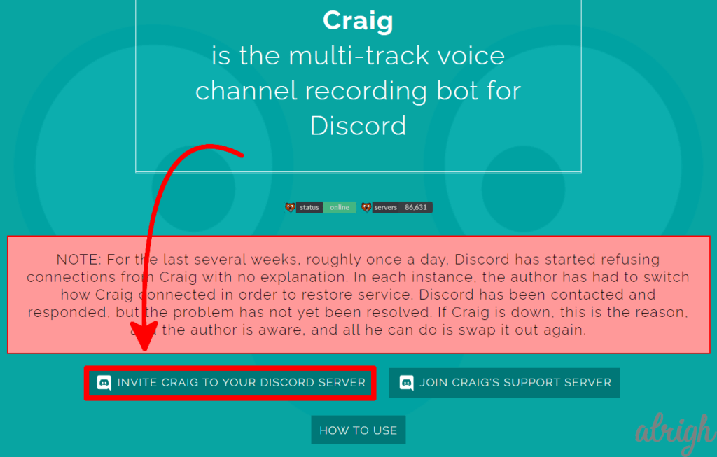Use Craig Bot To Record Audio On Discord 1