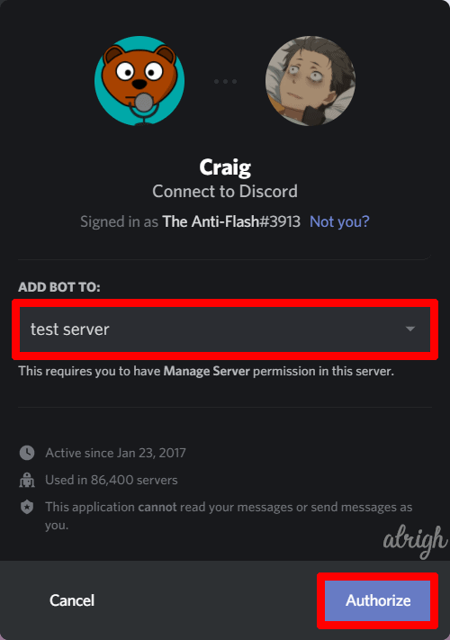 Use Craig Bot To Record Audio On Discord 2