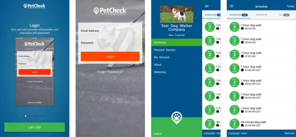 pet check for pet owners app