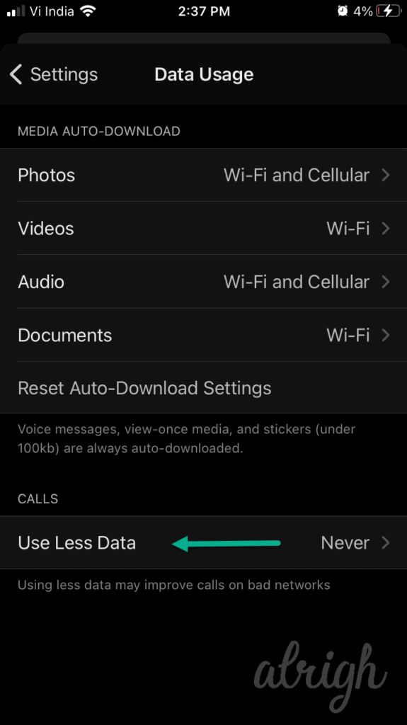 how to reduce data usage 1