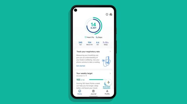 Google Fit Heart and Breathing Monitor