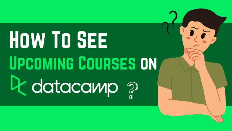 DataCamp New Courses