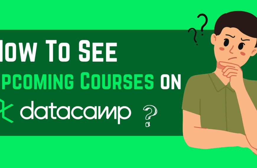 DataCamp New Courses